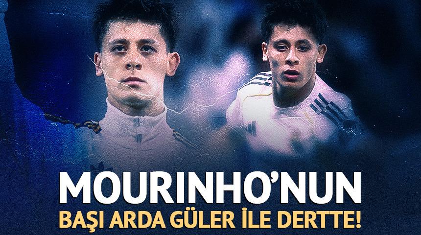 Jose Mourinho'nun başı Arda G&uuml;ler ile dertte! Oynatmamaya devam ederse yandı...