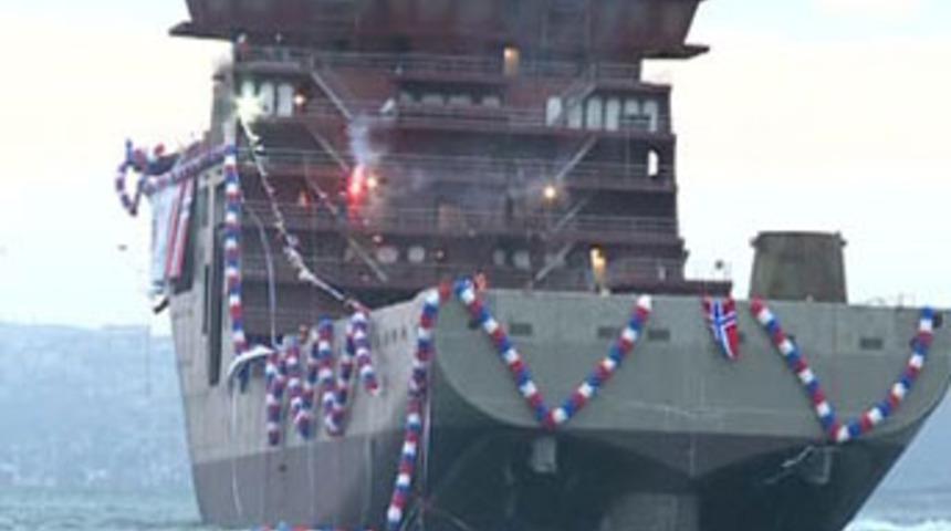 Dev platform "Grand Canyon" artık denizde