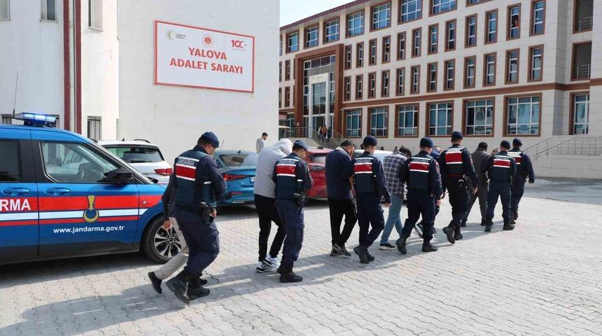 Yalova merkezli 6 ilde dolandırıcılık operasyonu: 6 tutuklama