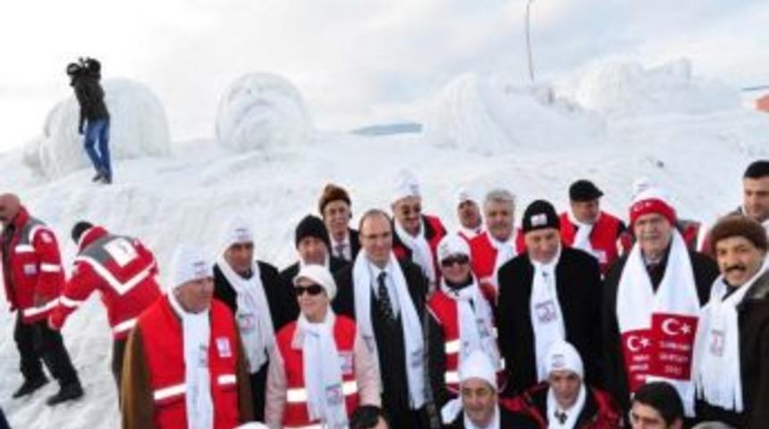 T&uuml;rk Kızılayı Samsun Şubesi&rsquo;nden Sarıkamış Şehitleri'ne vefa