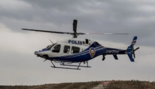 Polis helikopteri havalandı! Sağanak sonrası o b&ouml;lgeler incelendi