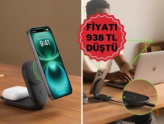 Kablo kalabalığına son veren Belkin şarj standı indirimde!