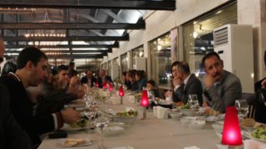 Gazeteciler g&uuml;nlerini Avanos'ta kutladı