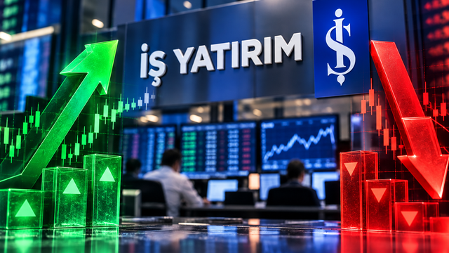 İş Yatırım alım satım listesi: YKBNK ilk sırada 