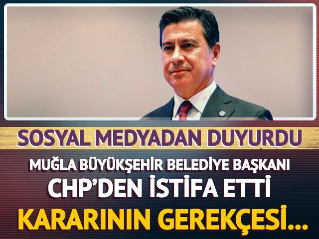 Son Dakika | Muğla B&uuml;y&uuml;kşehir Belediye Başkanı Ahmet Aras CHP'den istifa etti