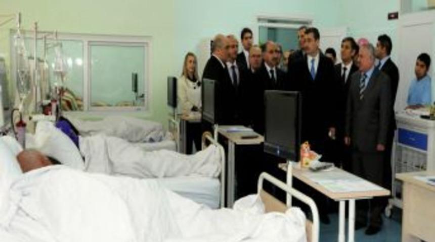 Araştırma ve Uygulama Hastanesi Hemodiyaliz ve N&uuml;kleer Tıp &Uuml;nitesi a&ccedil;ıldı