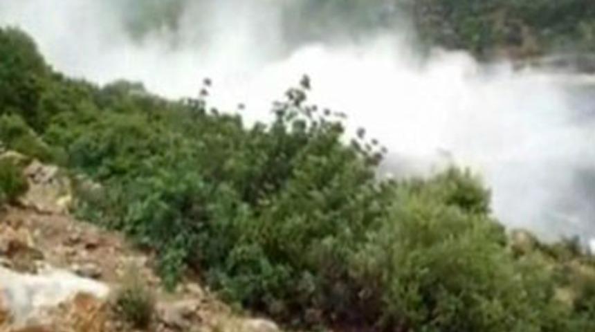 Heyelan anı kameralarda!