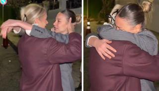 Aleyna Kalaycıoğlu böyle tahliye oldu! Annesine sarılarak ağladı