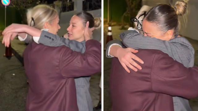 Aleyna Kalaycıoğlu b&ouml;yle tahliye oldu! Annesine sarılarak ağladı