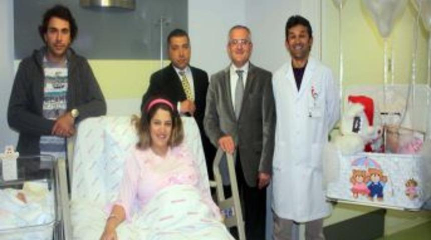 Hastanenin 1 milyonuncu hastası yeni doğan bebek oldu