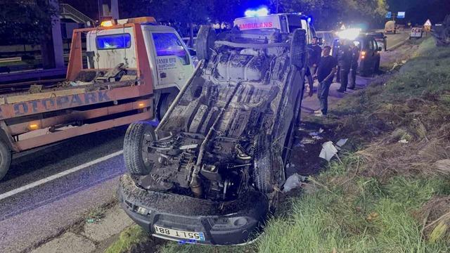 Samsun da hafif ticari ara&ccedil; kaza yaptı 2