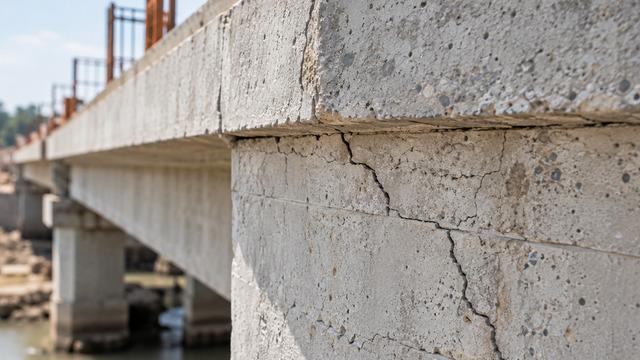 Daha yapımı bitmeden çatladı! Milyonluk köprünün hali tepki çekti 
