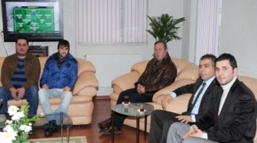 Taraftarlardan Samsunspor'a ziyaret