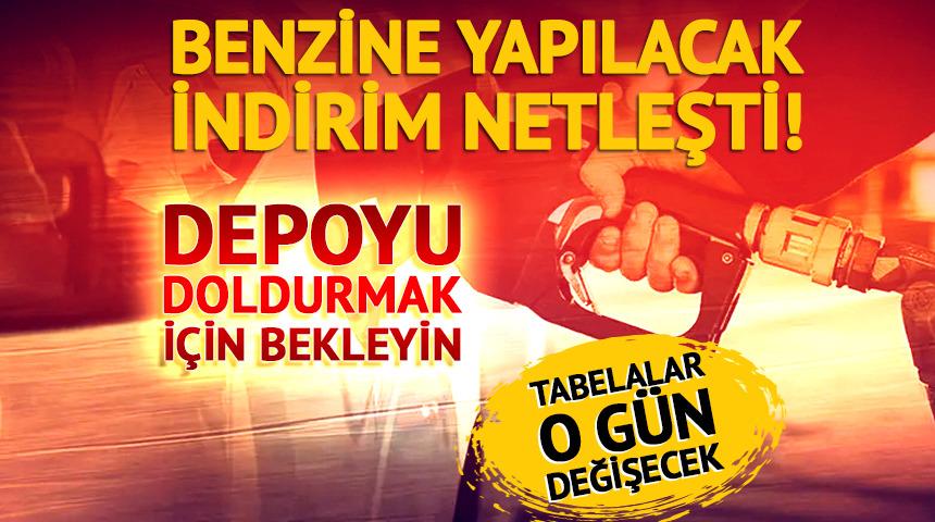 Benzine yapılacak indirim netleşti! Tabelalar o g&uuml;n değişecek