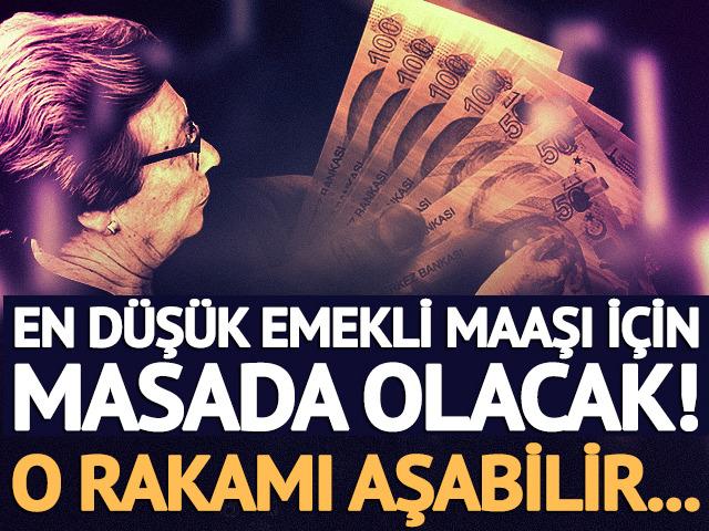 Emekli maaş zammı i&ccedil;in 5 farklı senaryo!