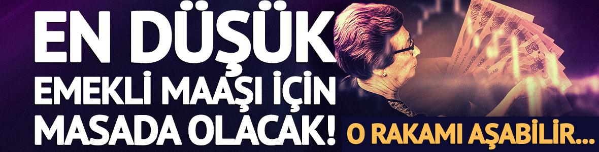 Emekli maaş zammı i&ccedil;in 5 farklı senaryo!