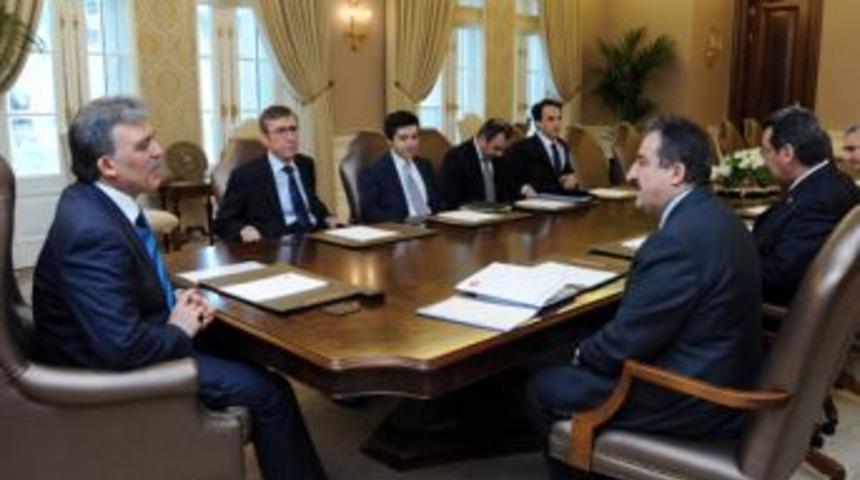 Cumhurbaşkanı G&uuml;l Sayıştay Başkanı'nı kabul etti