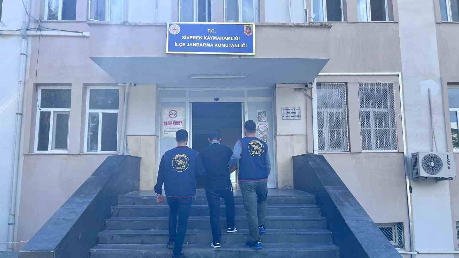 Siverek’te tel hırsızı yakalandı