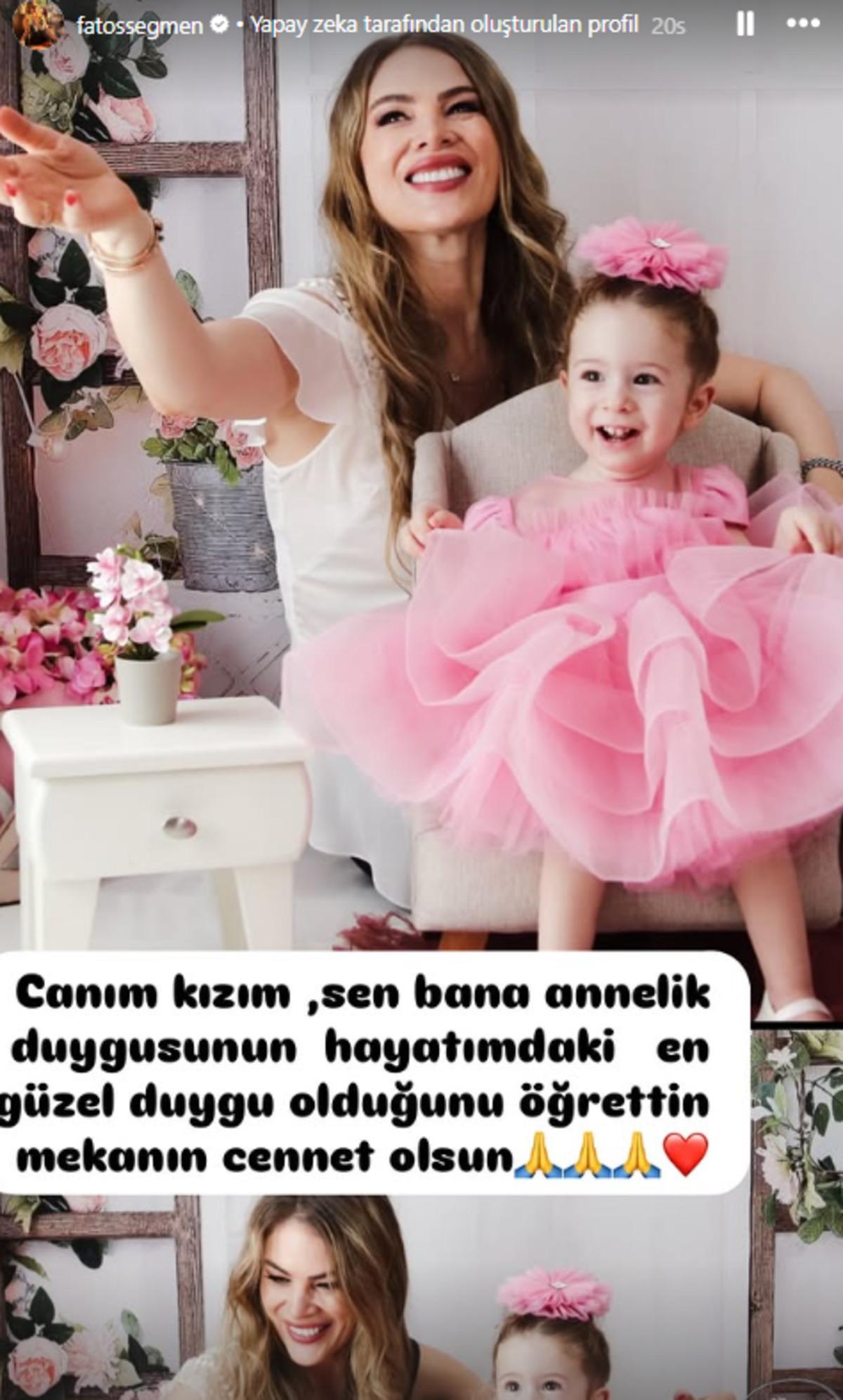 Geçen yıl eşini kaybetmişti! Miss Turkey güzeli Fatoş Seğmen in evlat acısı 1