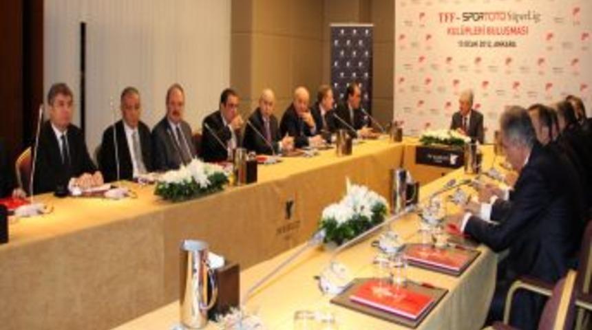 TFF-Kul&uuml;pler Birliği Buluşması başladı