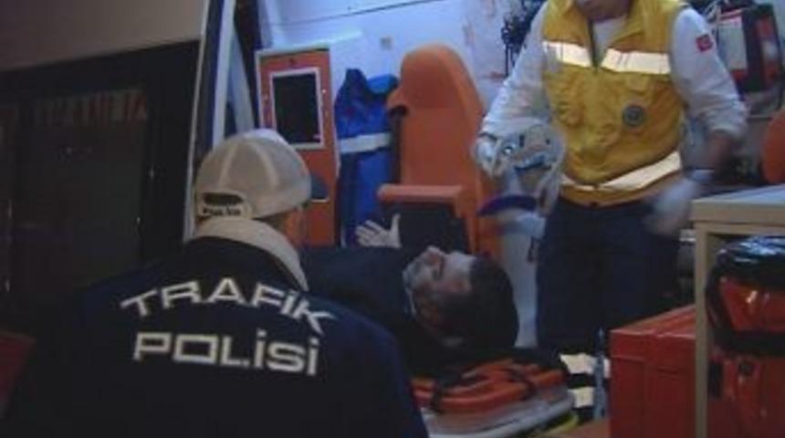 Ankara'da kaza: 1 yaralı