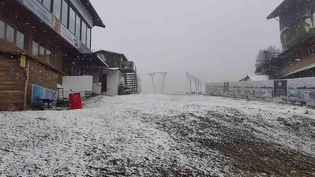 Uludağ’a sezonun ilk karı yağdı 3