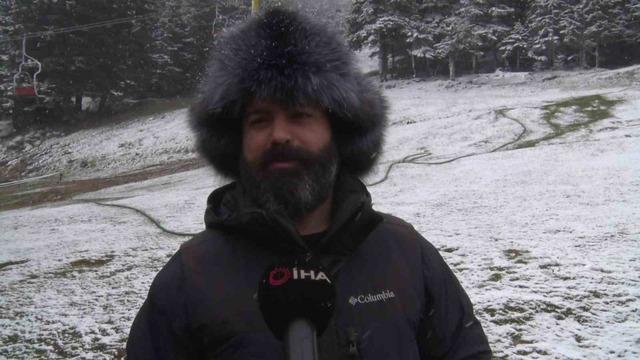 Uludağ’a sezonun ilk karı yağdı 1