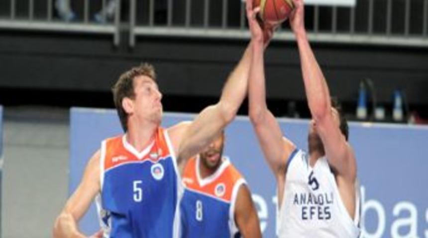 Anadolu Efes: 104 - Mersin B&uuml;y&uuml;kşehir Belediyesi: 72