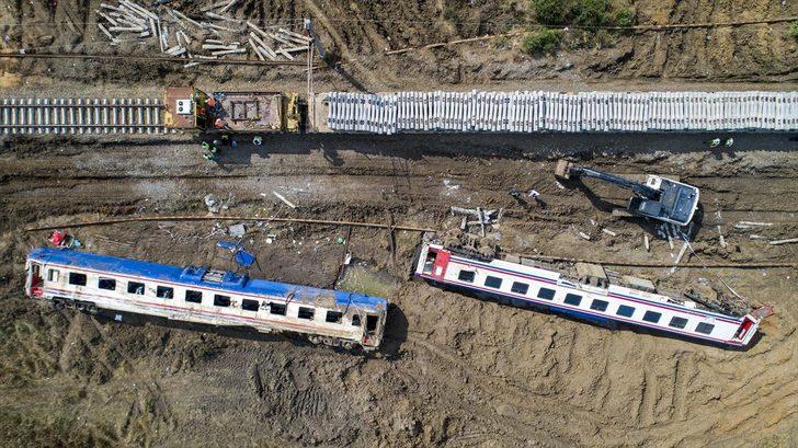 Tren faciasının yaşandığı bölgede onarım çalışmaları sürüyor  G2