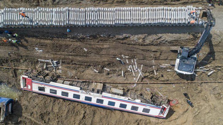 Tren faciasının yaşandığı bölgede onarım çalışmaları sürüyor  G5