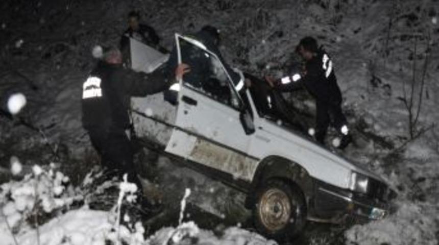 D&uuml;zce&rsquo;de trafik kazası: 1 kişi yaralandı