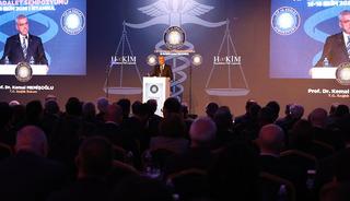 Sağlık Bakanı Memişoğlu Tıp ve Adalet Sempozyumu&rsquo;nda konuştu