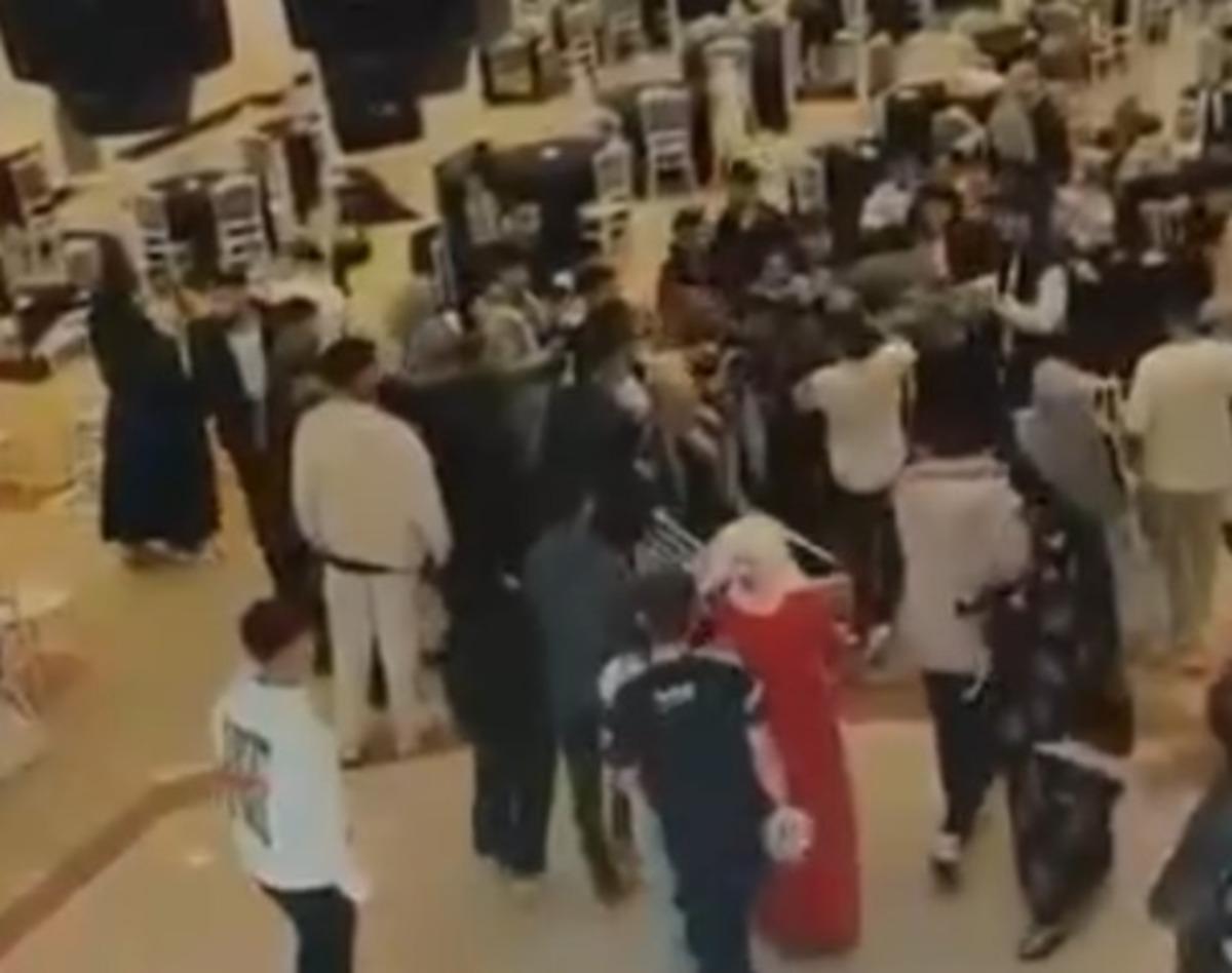 Bolu’da takı töreni kabusa döndü! Sandalyeler havada uçuştu 4