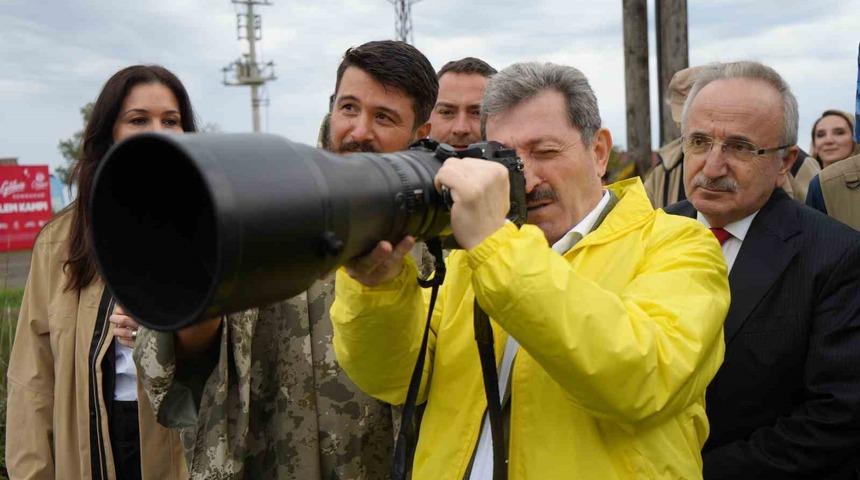 Kuş fotoğraf&ccedil;ıları Kızılırmak deltasında: Nadir t&uuml;rleri g&ouml;zlemliyor