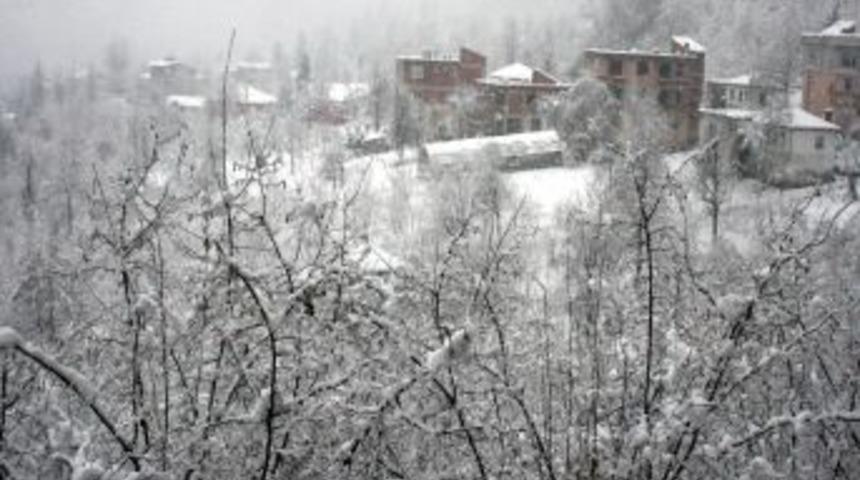 Giresun'da kar yağışı etkili oluyor: 223 k&ouml;y yolu kapandı