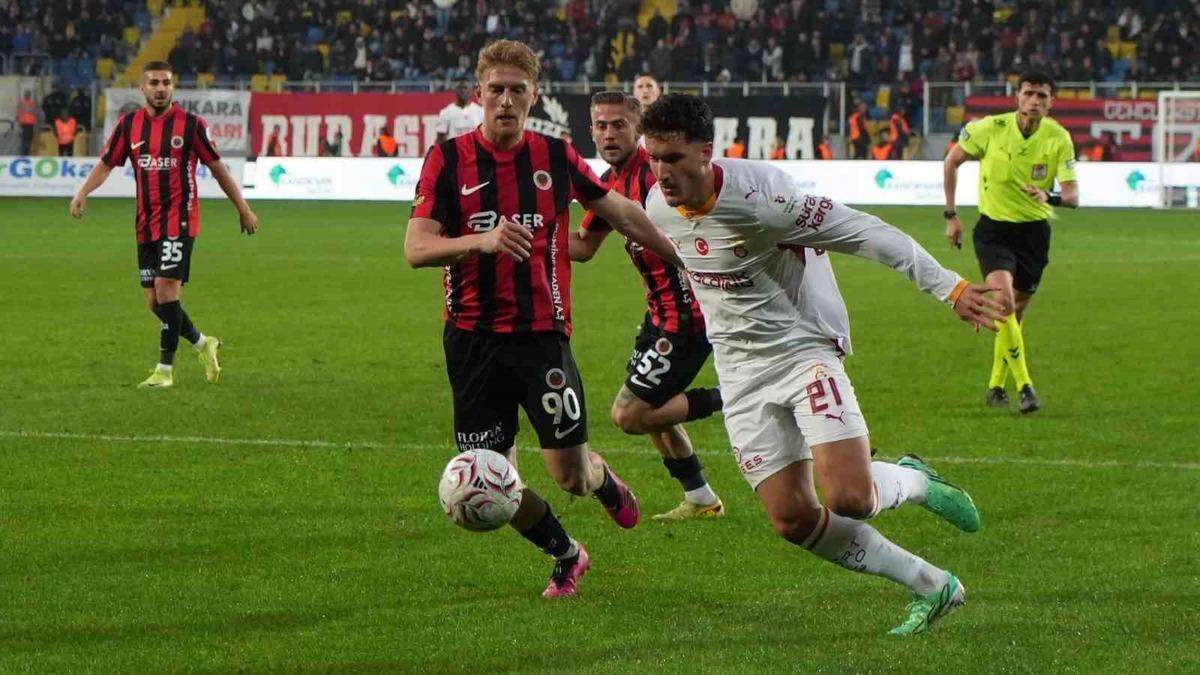 (Özet) Gençlerbirliği - Galatasaray Maçı Özeti ve Tüm Önemli Anları 3