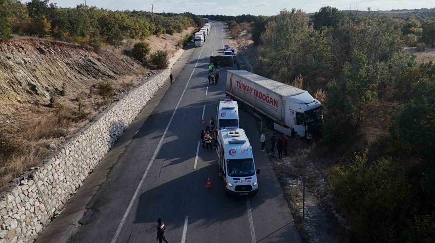 Edirne&rsquo;de feci kaza! 4 kişi yaralandı