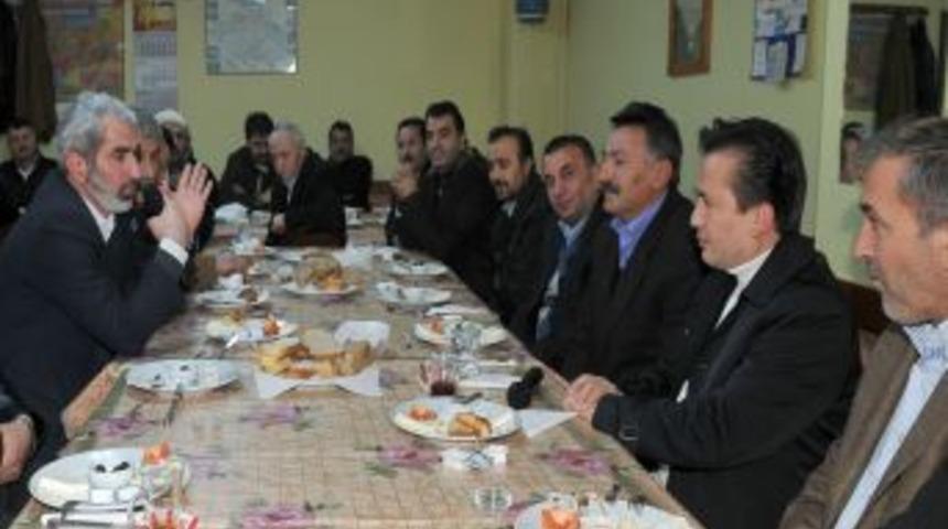 Başkan Yazıcı&rsquo;nın dernek ziyaretleri s&uuml;r&uuml;yor