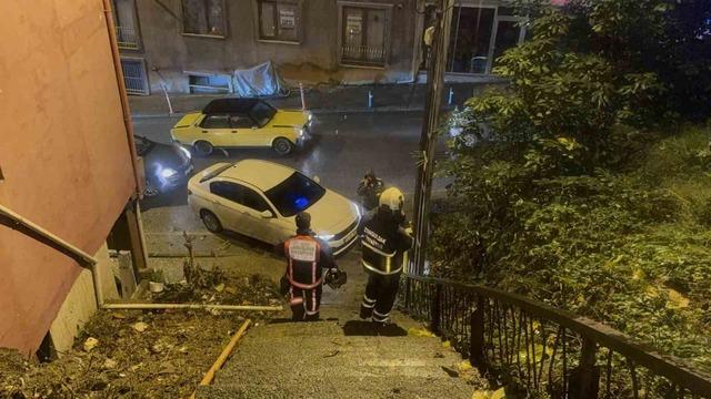 Zonguldak’ta iki katlı binada göçük 1