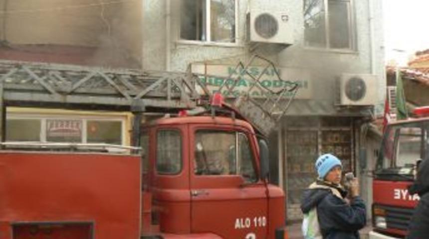 Keşan Ziraat Odası&rsquo;nda yangın