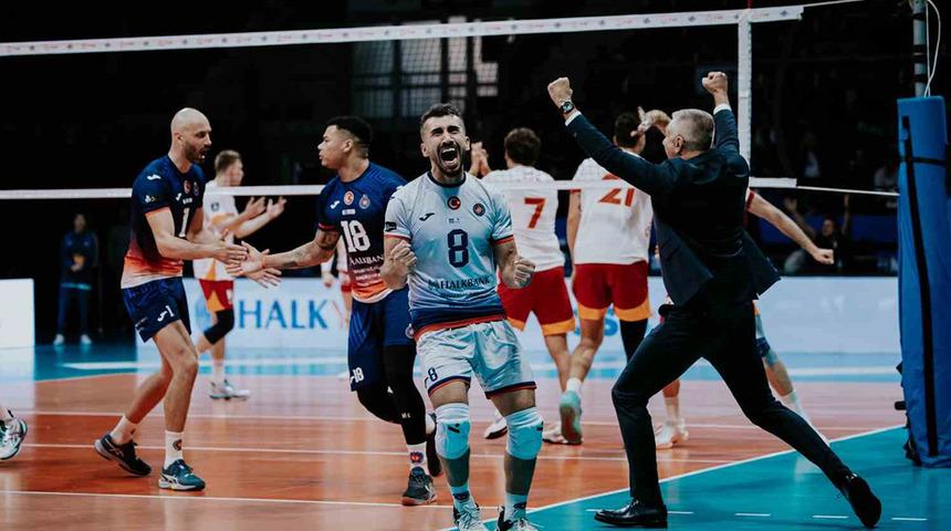 Efeler Ligi: Halkbank: 3 - Galatasaray: 1