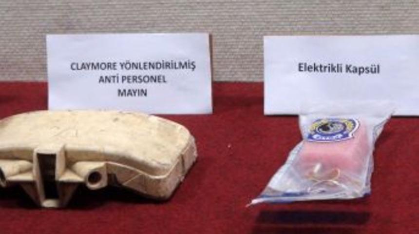 Gömülü bombalar polis kamerasında