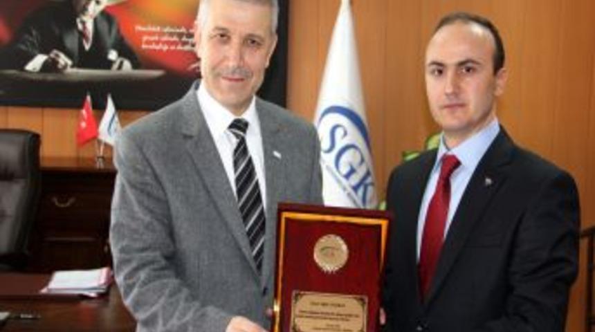 SGK Samsun İl M&uuml;d&uuml;rl&uuml;ğ&uuml;&rsquo;nde g&ouml;rev devir teslimi yapıldı