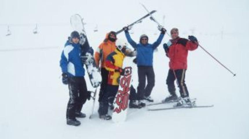 THK Sportif Havacılık Kul&uuml;b&uuml; &uuml;yeleri Erciyes'e &ccedil;ıktı