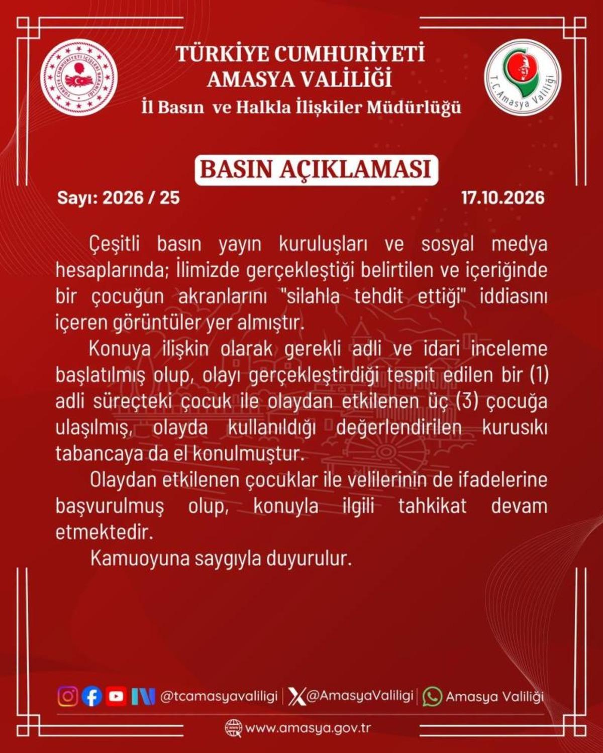 Kurusıkı tabancayla akranlarını tehdit edip görüntülerini paylaştı 4