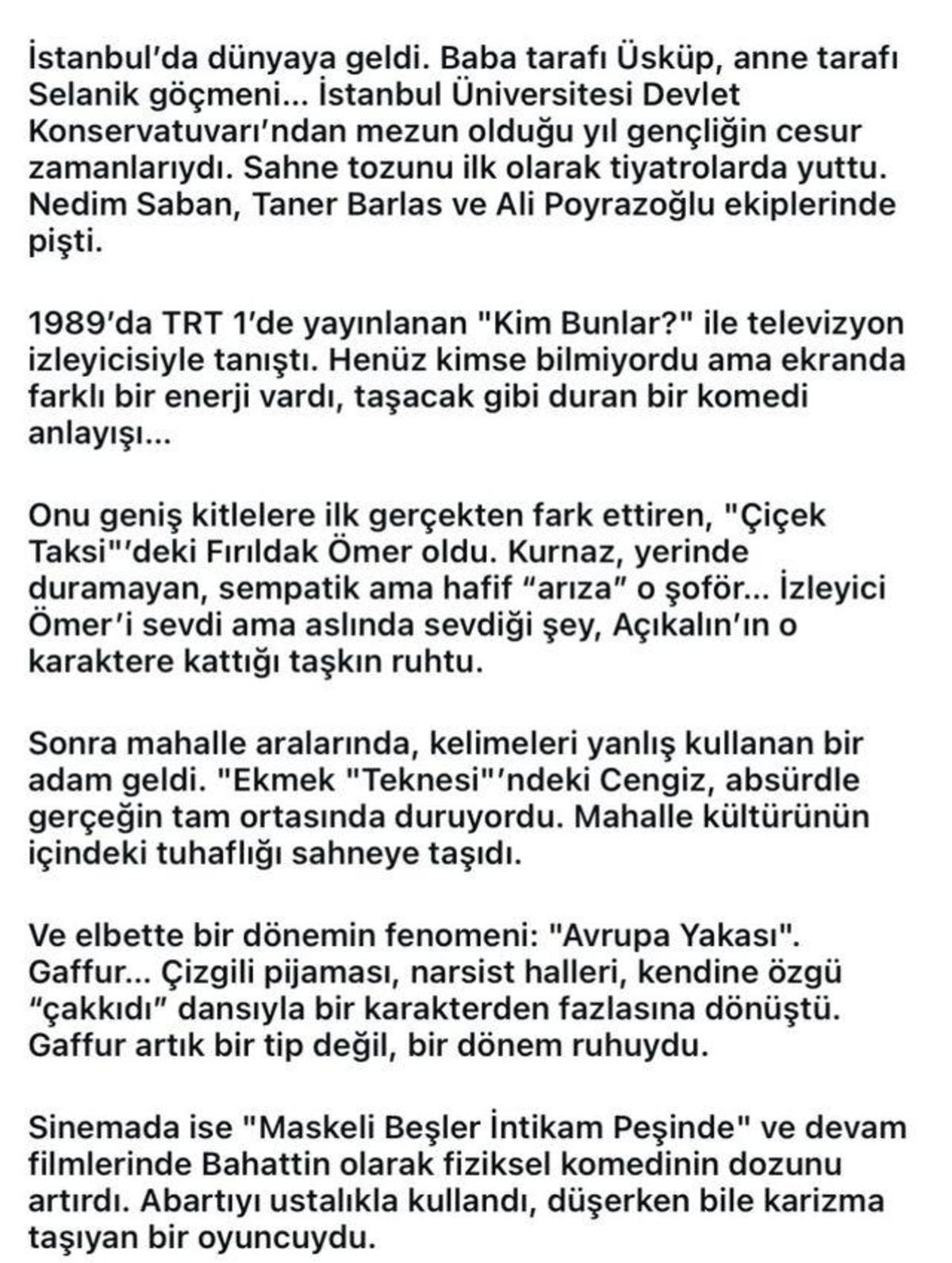 Avrupa Yakası nın Gaffur Peker Açıkalın "Para lazım, para" deyip sildi 2