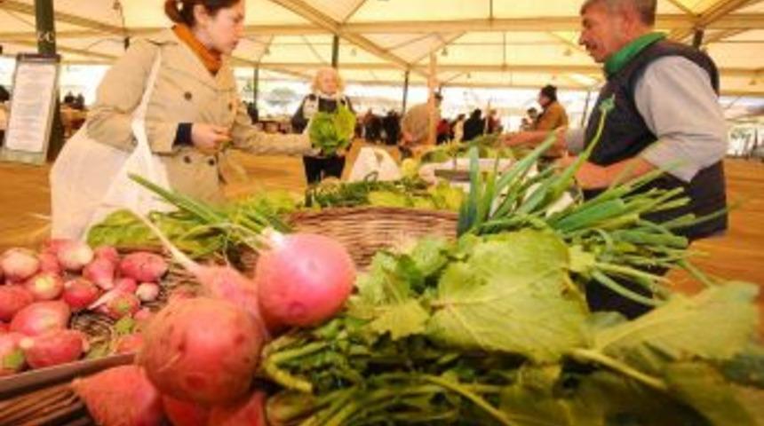 İzmir'in tek ekopazarında kış bereketi