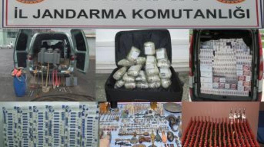 Jandarma, kaçakçılara göz açtırmadı