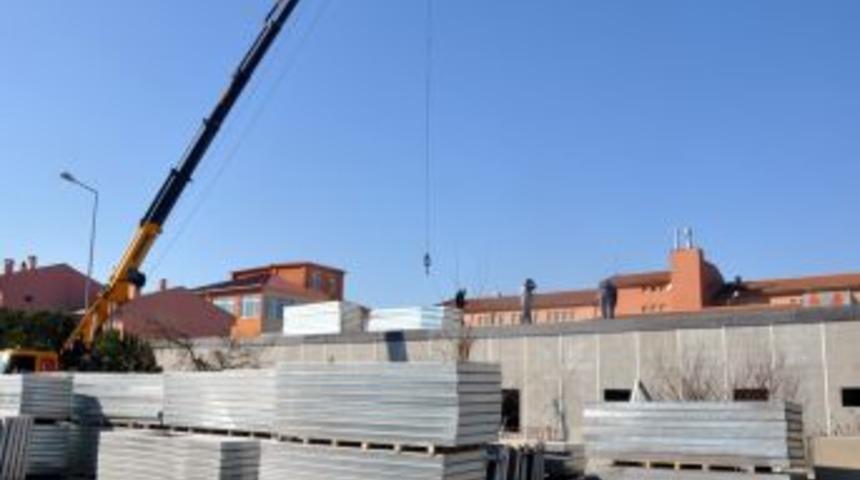 &Ccedil;OM&Uuml; Araştırma Hastanesi ek binası martta hizmete girecek