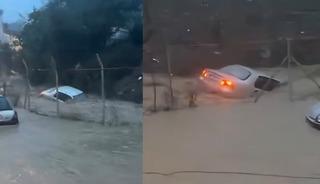 Sarıyer'den y&uuml;rek yakan g&ouml;r&uuml;nt&uuml;! 'İ&ccedil;inde adam var vallahi'